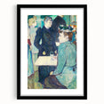 A Corner of the Moulin de la Galette - Parisian Scene by Toulouse-Lautrec