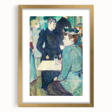A Corner of the Moulin de la Galette - Parisian Scene by Toulouse-Lautrec