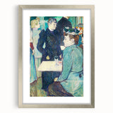 A Corner of the Moulin de la Galette - Parisian Scene by Toulouse-Lautrec
