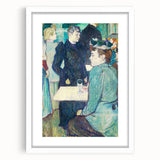 A Corner of the Moulin de la Galette - Parisian Scene by Toulouse-Lautrec