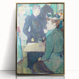 A Corner of the Moulin de la Galette - Parisian Scene by Toulouse-Lautrec