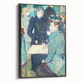 A Corner of the Moulin de la Galette - Parisian Scene by Toulouse-Lautrec