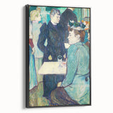 A Corner of the Moulin de la Galette - Parisian Scene by Toulouse-Lautrec