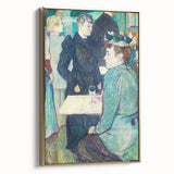 A Corner of the Moulin de la Galette - Parisian Scene by Toulouse-Lautrec