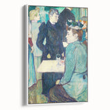 A Corner of the Moulin de la Galette - Parisian Scene by Toulouse-Lautrec