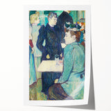A Corner of the Moulin de la Galette - Parisian Scene by Toulouse-Lautrec