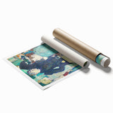 A Corner of the Moulin de la Galette - Parisian Scene by Toulouse-Lautrec