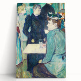 A Corner of the Moulin de la Galette - Parisian Scene by Toulouse-Lautrec