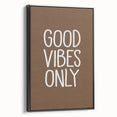 Good Vibes Only - Boys Wall Art Prints Kids Room Decor
