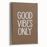 Good Vibes Only - Boys Wall Art Prints Kids Room Decor