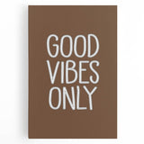 Good Vibes Only - Boys Wall Art Prints Kids Room Decor