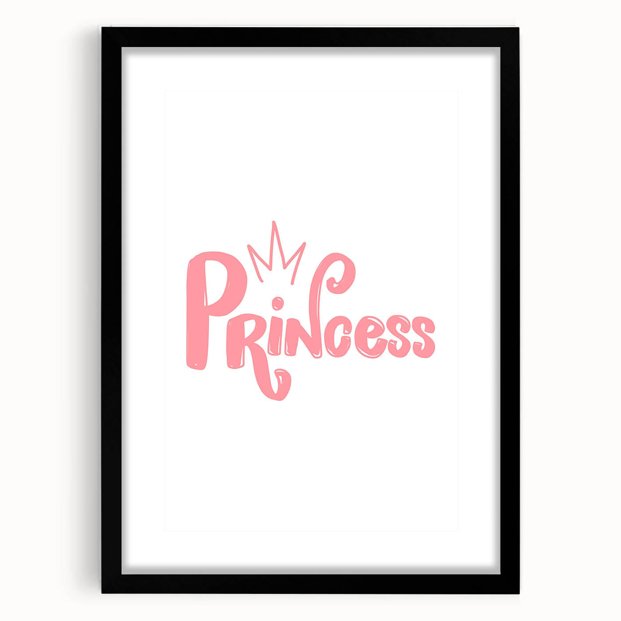 Princess Wall Art – Girls Bedroom and Nursery Decor