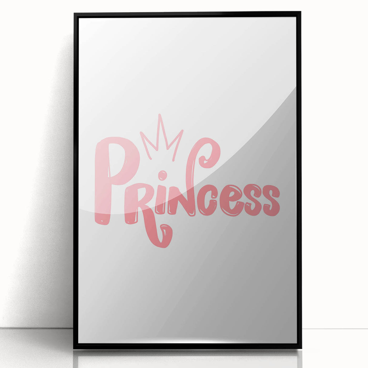 Princess Wall Art – Girls Bedroom and Nursery Decor