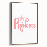 Princess Wall Art – Girls Bedroom and Nursery Decor