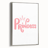 Princess Wall Art – Girls Bedroom and Nursery Decor