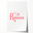 Princess Wall Art – Girls Bedroom and Nursery Decor