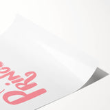 Princess Wall Art – Girls Bedroom and Nursery Decor