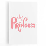 Princess Wall Art – Girls Bedroom and Nursery Decor