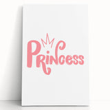 Princess Wall Art – Girls Bedroom and Nursery Decor