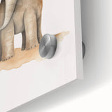 Cute Baby Elephant Nursery Wall Art - Baby Room Decor Print