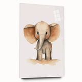 Cute Baby Elephant Nursery Wall Art - Baby Room Decor Print