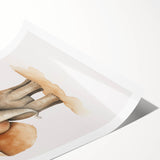 Cute Baby Elephant Nursery Wall Art - Baby Room Decor Print