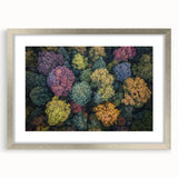 Silver landscape frame showcasing a mat that enhances the artwork's presentation, ideal for modern home decor. Perfect for displaying photographs or paintings.