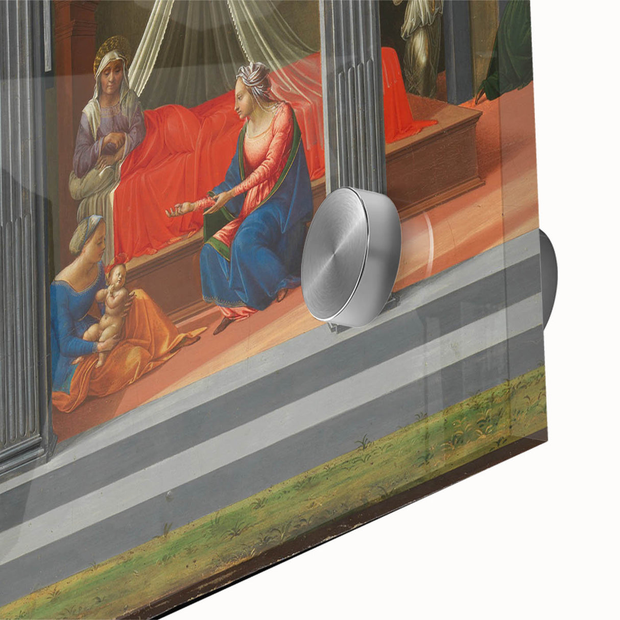 Medieval Wall Art - Gothic "Life of Saint John the Baptist" Historic Print