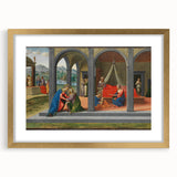 Medieval Wall Art - Gothic "Life of Saint John the Baptist" Historic Print
