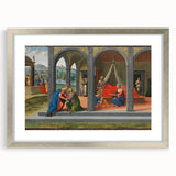 Medieval Wall Art - Gothic "Life of Saint John the Baptist" Historic Print