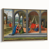Medieval Wall Art - Gothic "Life of Saint John the Baptist" Historic Print