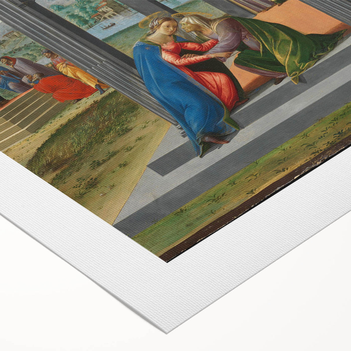 Medieval Wall Art - Gothic "Life of Saint John the Baptist" Historic Print