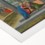 Medieval Wall Art - Gothic "Life of Saint John the Baptist" Historic Print