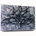 Piet Mondrian's Gray Tree - Minimalist Contemporary Wall Art Print