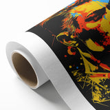 Vibrant Pop Art Canvas - Bold Geometric Portrait Wall Art Print