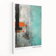 Large abstract wall art in deep red and burgundy hues on stretched canvas, suitable for kitchen wall decor.