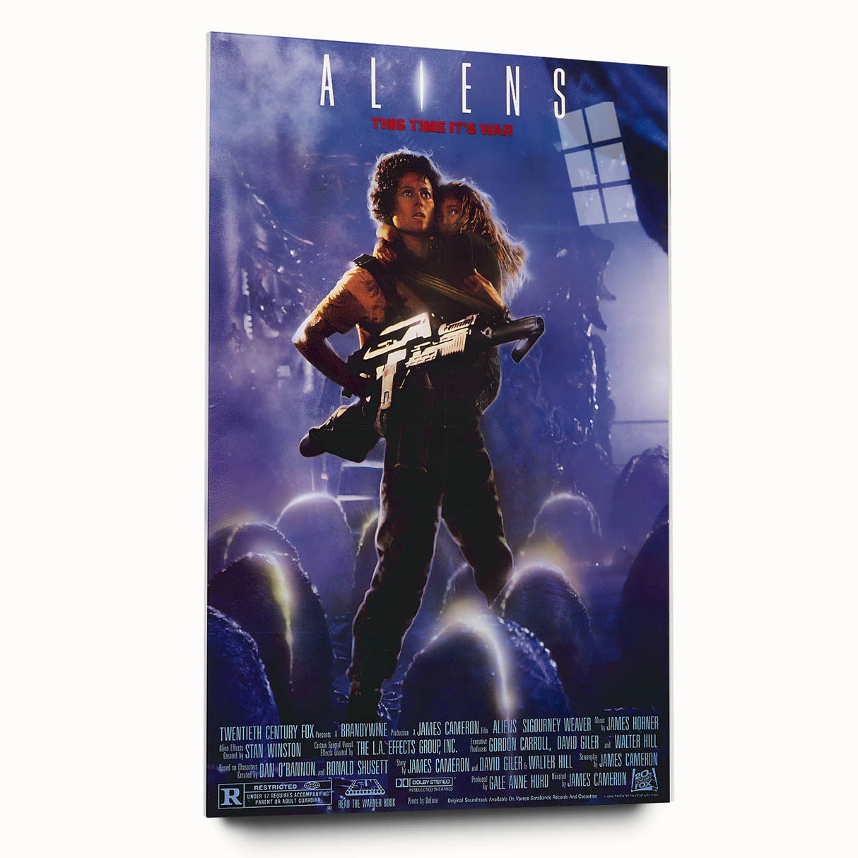 Retro Wall Art – Aliens 1986 Vintage Poster