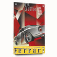 Vintage Ferrari 275 GTB/4 Ad – Retro Car Poster for Wall Art