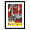 Vintage Ferrari 275 GTB/4 Ad – Retro Car Poster for Wall Art