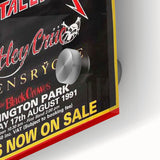 AC/DC Monsters of Rock Retro Poster Art – Vintage Rock Wall Art