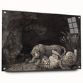 Realism Art Print – Tygers at Play by George Stubbs | Classical Wildlife Art
