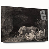 Realism Art Print – Tygers at Play by George Stubbs | Classical Wildlife Art