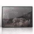 Realism Art Print – Tygers at Play by George Stubbs | Classical Wildlife Art