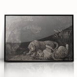 Realism Art Print – Tygers at Play by George Stubbs | Classical Wildlife Art