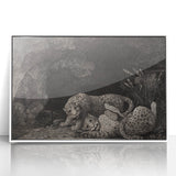 Realism Art Print – Tygers at Play by George Stubbs | Classical Wildlife Art