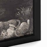 Realism Art Print – Tygers at Play by George Stubbs | Classical Wildlife Art