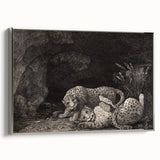 Realism Art Print – Tygers at Play by George Stubbs | Classical Wildlife Art