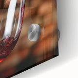Rustic Wine Pour - Framed Kitchen Prints for Warm Ambiance