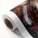 Rustic Wine Pour - Framed Kitchen Prints for Warm Ambiance