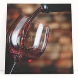 Rustic Wine Pour - Framed Kitchen Prints for Warm Ambiance